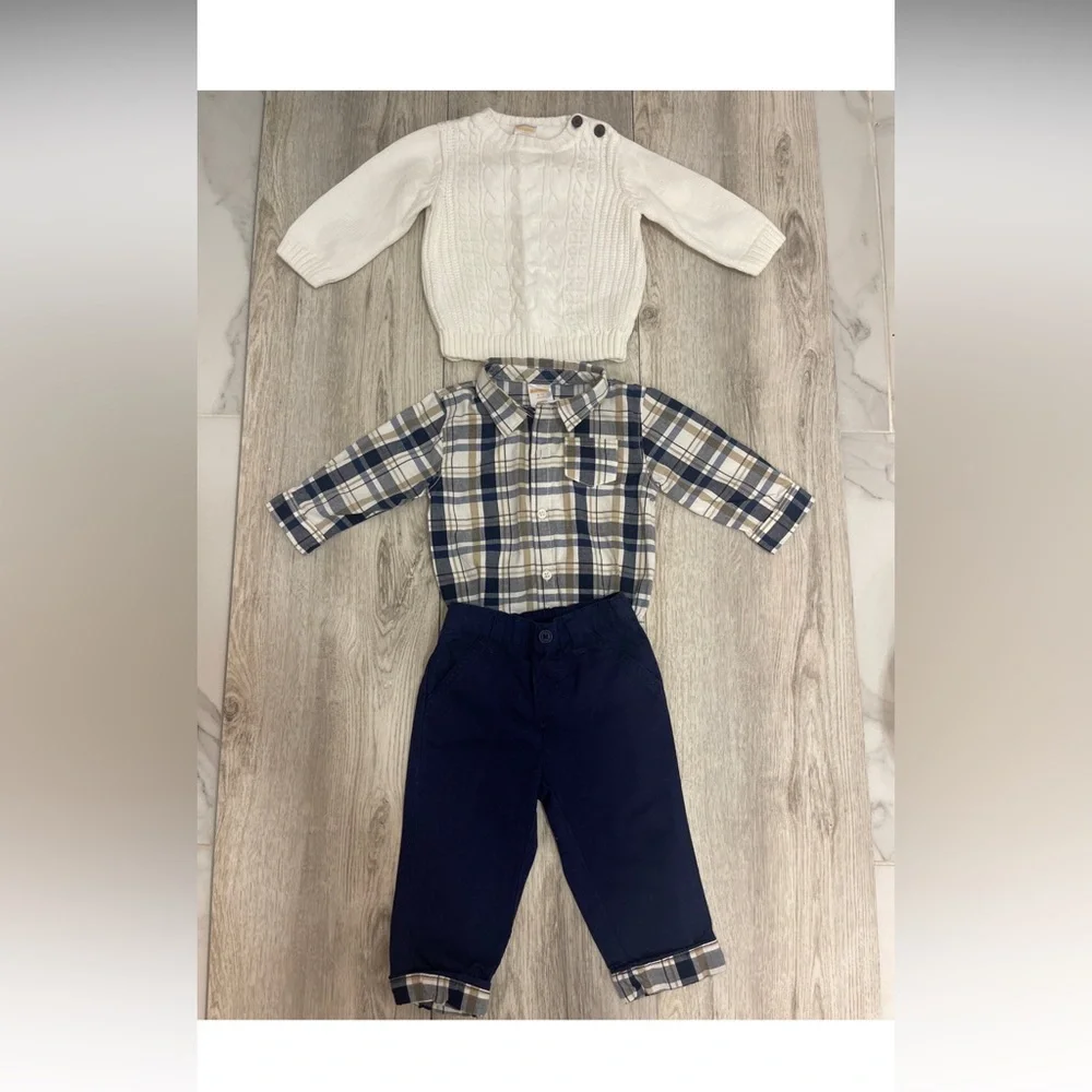Gymboree Boys 6-12 Months Three Piece Bundle